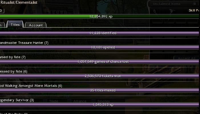 R13 Hero with 3 GWAMM Chars Unlinked Account