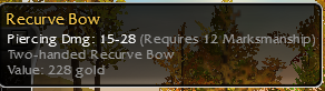 Recurve Bow (PRE-Searing)